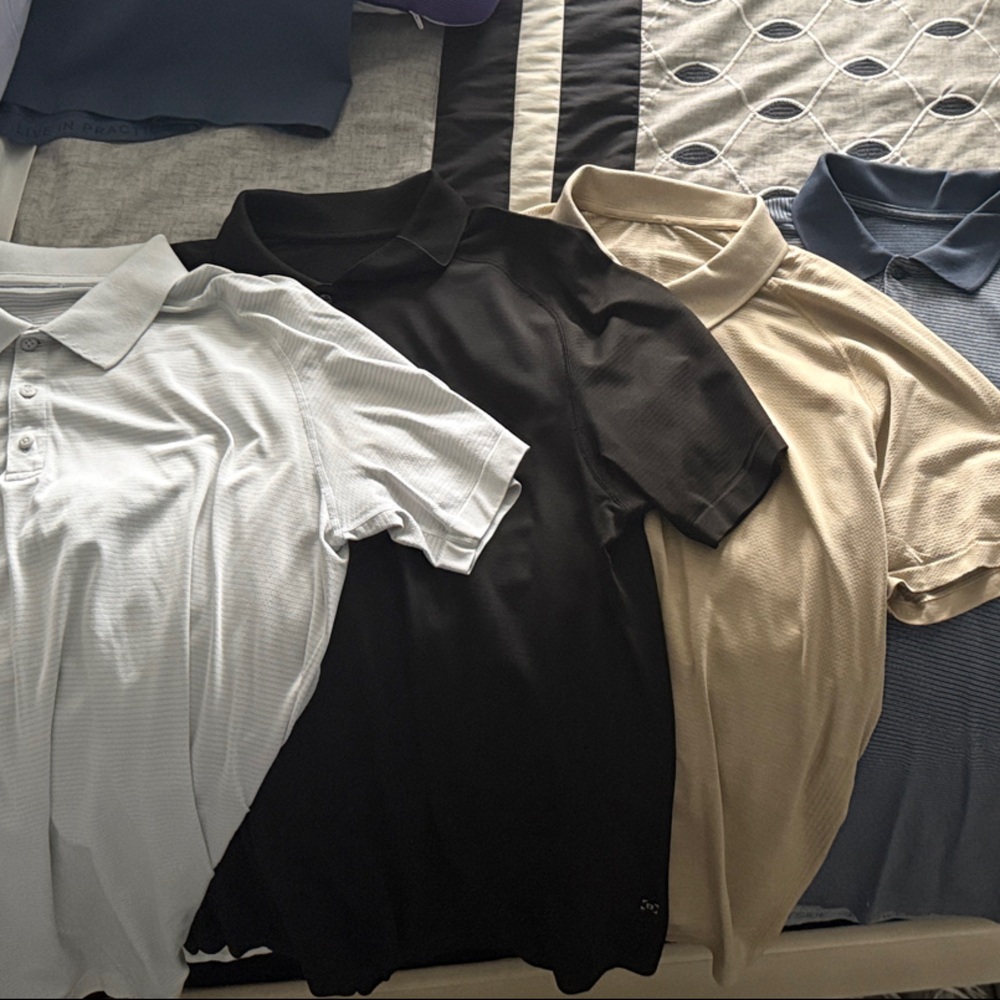 lululemon athletica Men's Polo Shirts bundle